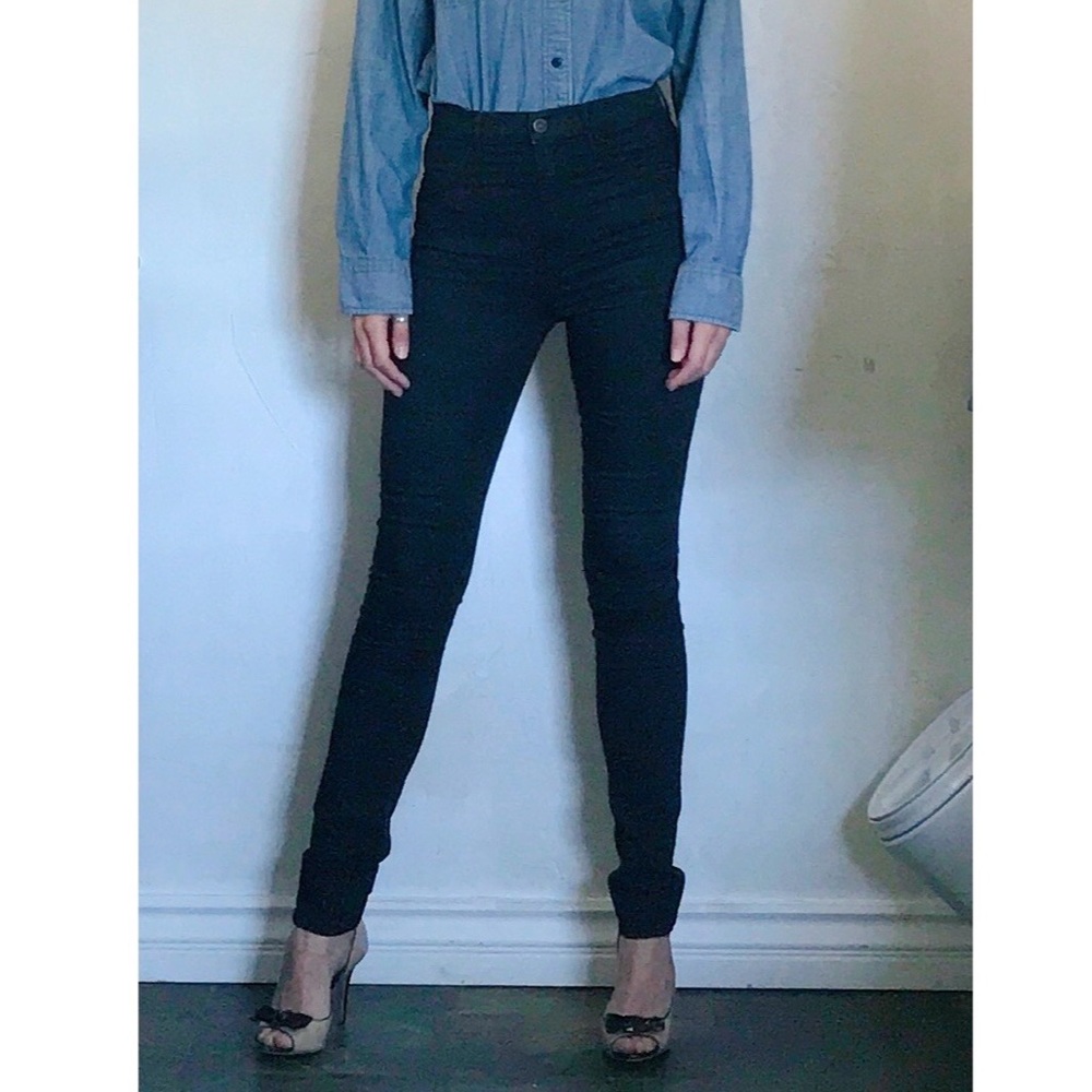 Global Funk High waist skinny jeans